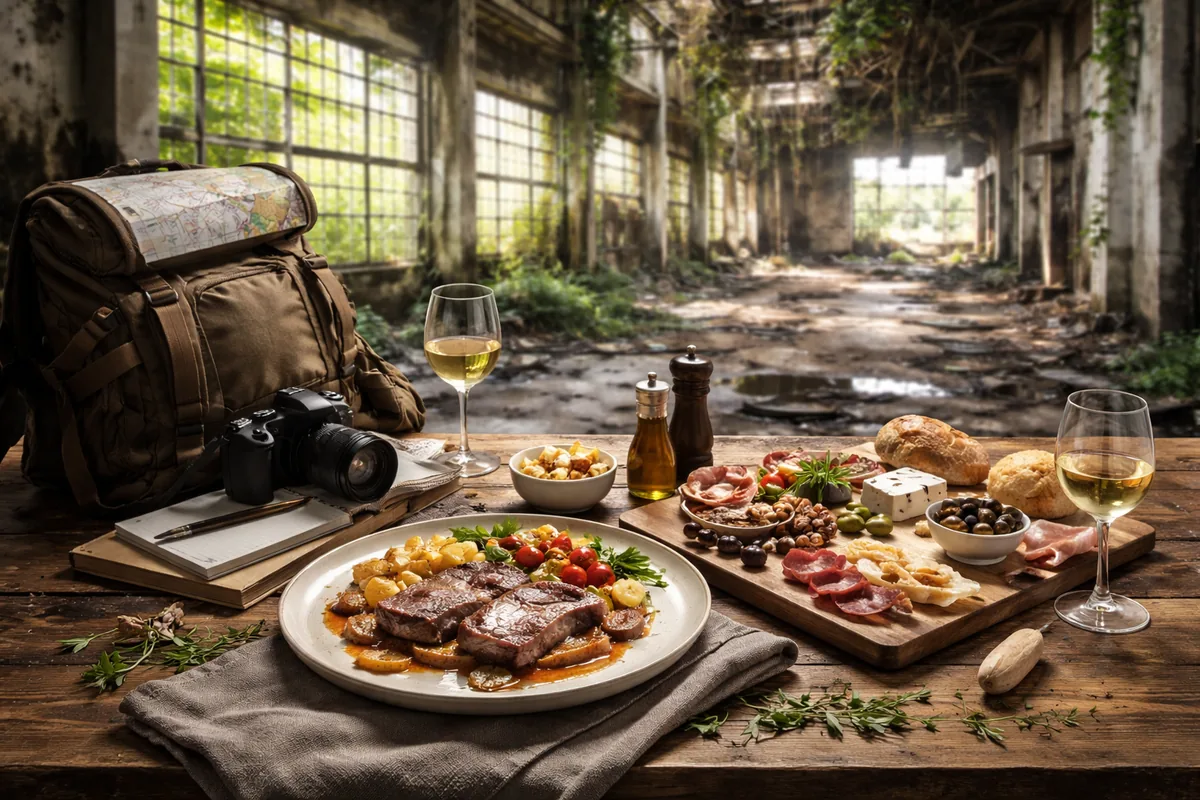 Comment combiner urbex et gastronomie lors d'un voyage
