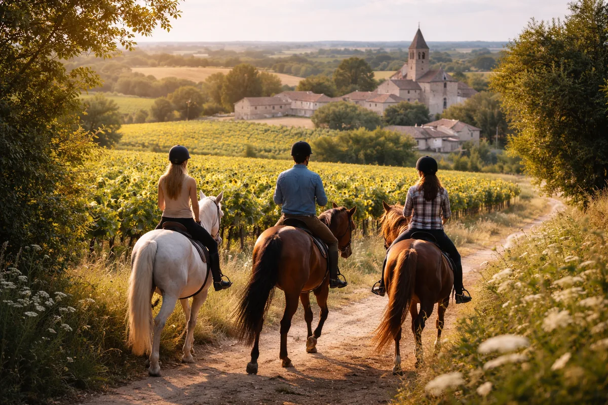 Comment découvrir la culture locale en Charente à travers le tourisme équestre