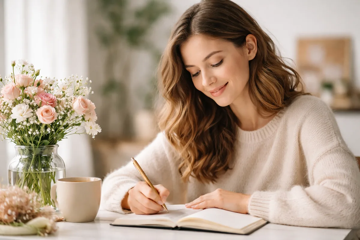 Les bienfaits de l'écriture sur le bien-être féminin