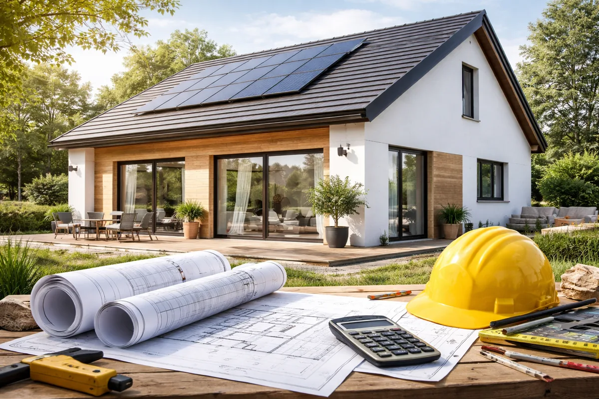 Quel est le coût moyen pour construire une maison de 100 m²