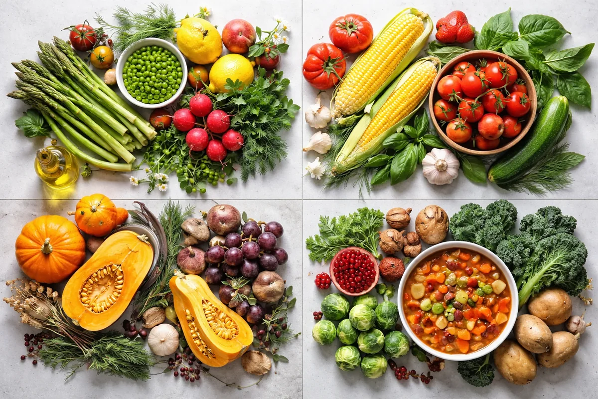 Comment adapter vos recettes de cuisine aux saisons