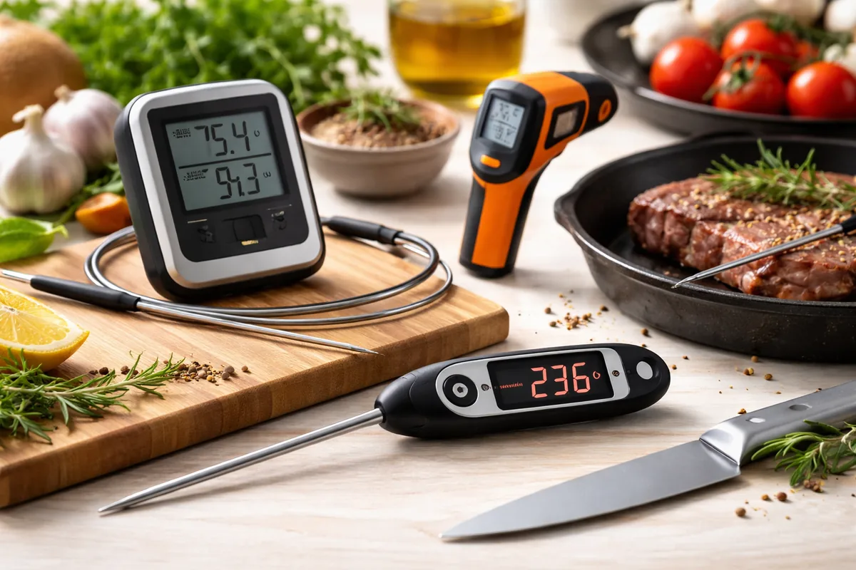 L'importance des thermomètres dans la cuisine moderne