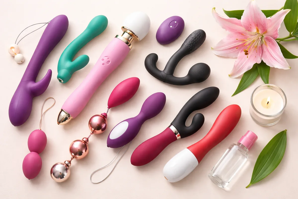 Les différents types de sextoys et leurs bienfaits sur la sexualité