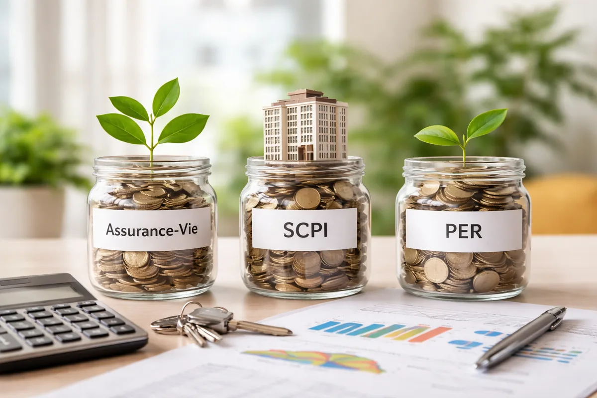 Faut-il privilégier l'assurance-vie, les SCPI ou le PER pour épargner ?